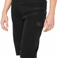 100% Airmatic Shorts Damer, Sort