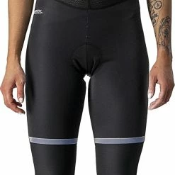 Castelli Polare Lange Cykelbukser Damer, Sort