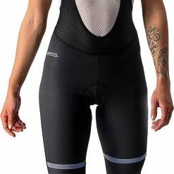 Castelli Polare Lange Cykelbukser Damer, Sort -Trollkids Salg castelli polare bib tights women black 6