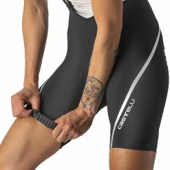Castelli Velocissima 3 Cykelbukser Damer, Sort/sølv -Trollkids Salg castelli velocissima 3 bib shorts women black silver 3