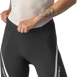 Castelli Velocissima 3 Shorts Damer, Sort/sølv -Trollkids Salg castelli velocissima 3 shorts women black silver 3