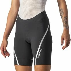 Castelli Velocissima 3 Shorts Damer, Sort/sølv -Trollkids Salg castelli velocissima 3 shorts women black silver 4