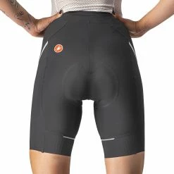 Castelli Velocissima 3 Shorts Damer, Sort/sølv -Trollkids Salg castelli velocissima 3 shorts women black silver 5