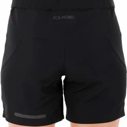 Cube Tour Cykelbukser Damer, Sort -Trollkids Salg cube tour baggy shorts damen black 2