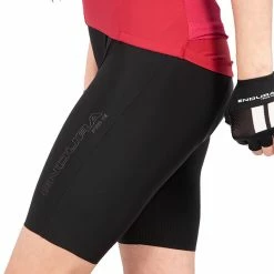 Endura Pro SL Shorts Med Bælte Medium Pude Damer, Sort/hvid -Trollkids Salg endura pro sl bib shorts medium pad women black 5