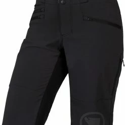 Endura SingleTrack II Shorts Damer, Sort
