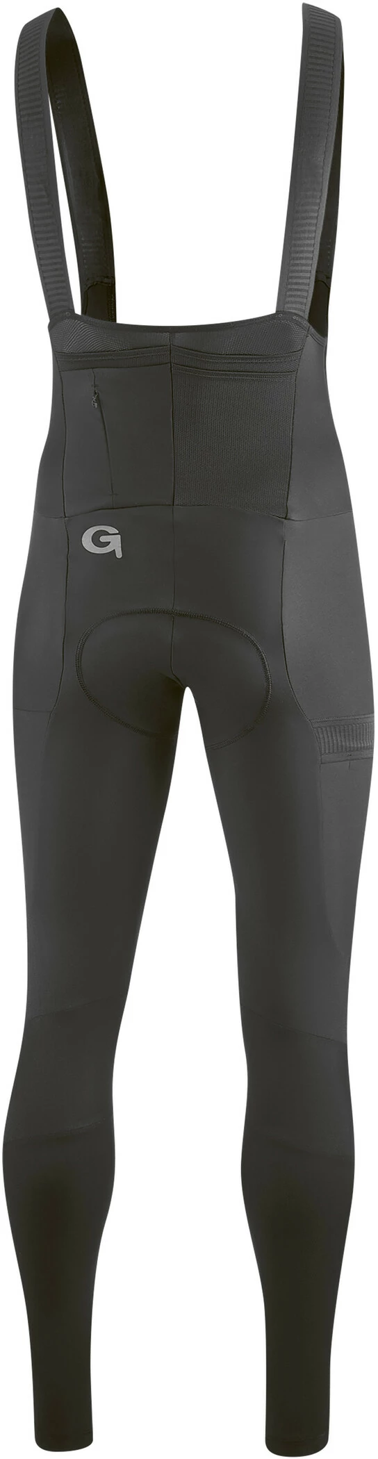 Gonso Lumio Thermo Bib Tights Herrer, Sort 4 Gonso Lumio Thermo Bib Tights Herrer, Sort - Billede 2