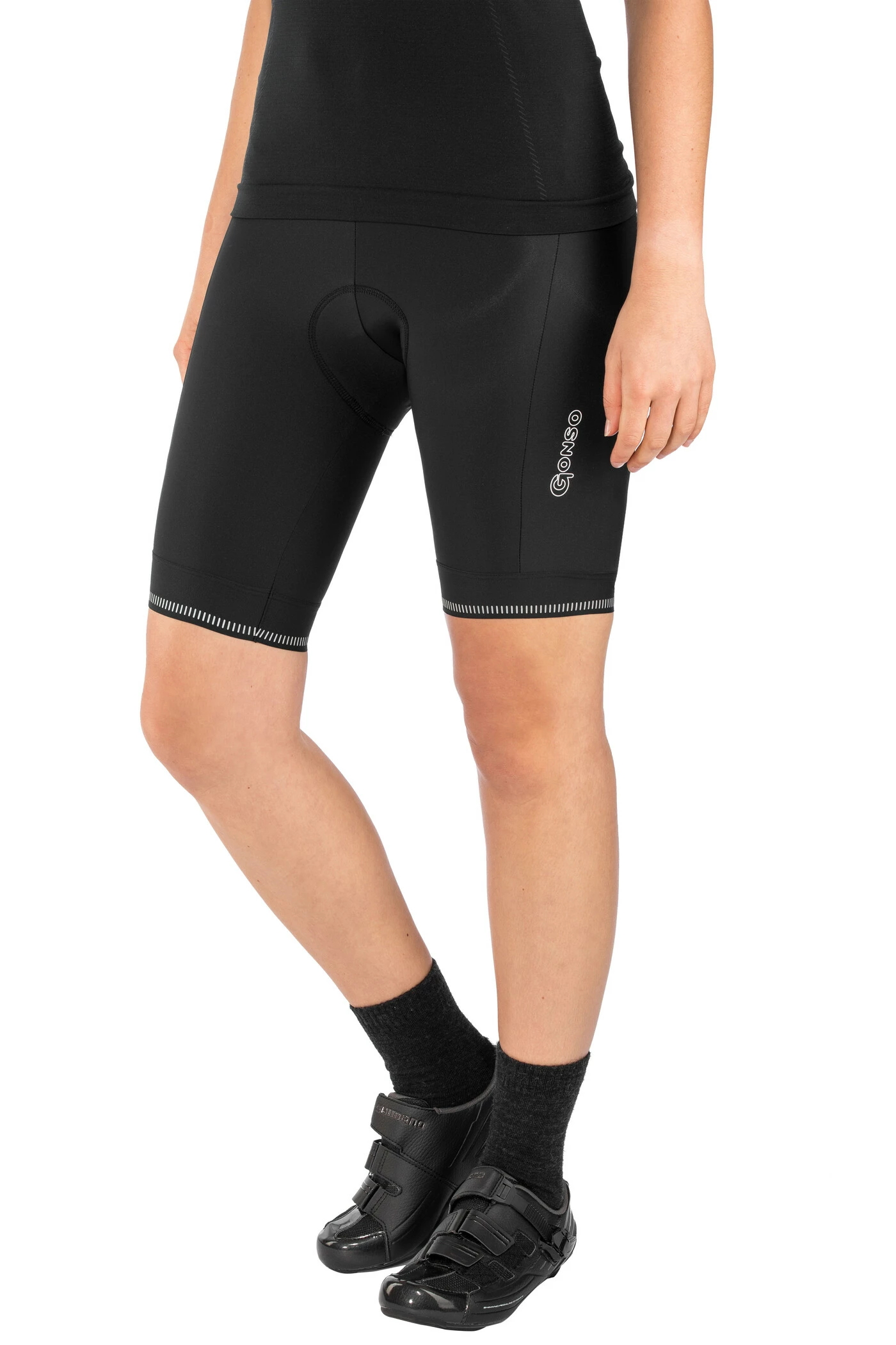 Gonso Sitivo Shorts Med Medium Sadelpude Damer, Sort 4 Gonso Sitivo Shorts Med Medium Sadelpude Damer, Sort - Billede 2