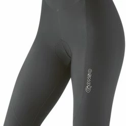 Gonso Sitivo Thermo Bib Tights Med Fast Sædepude Damer, Sort