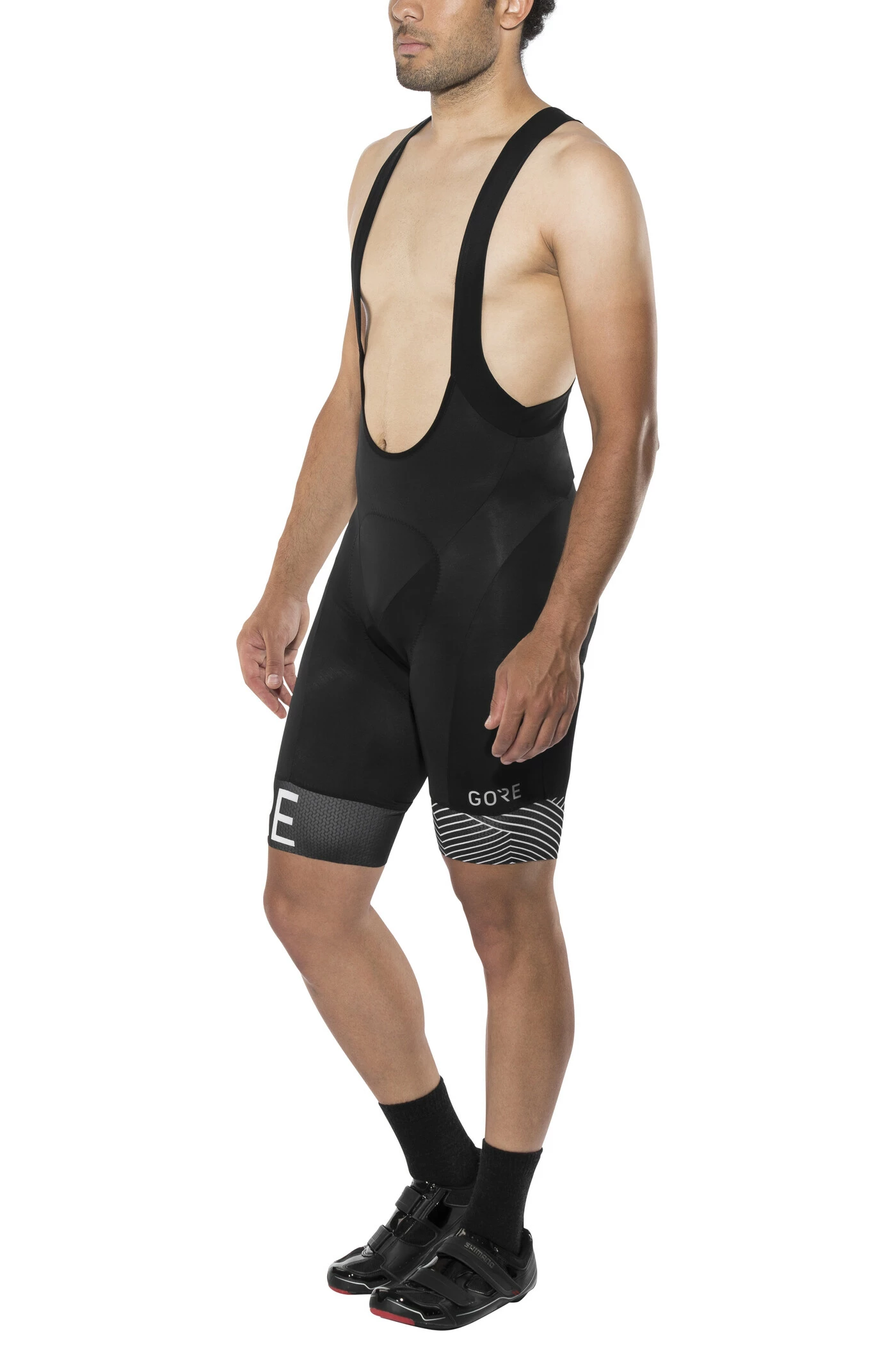 GOREWEAR C5 Optiline Bib Shorts+ Herrer, Sort 6 GOREWEAR C5 Optiline Bib Shorts+ Herrer, Sort - Billede 4