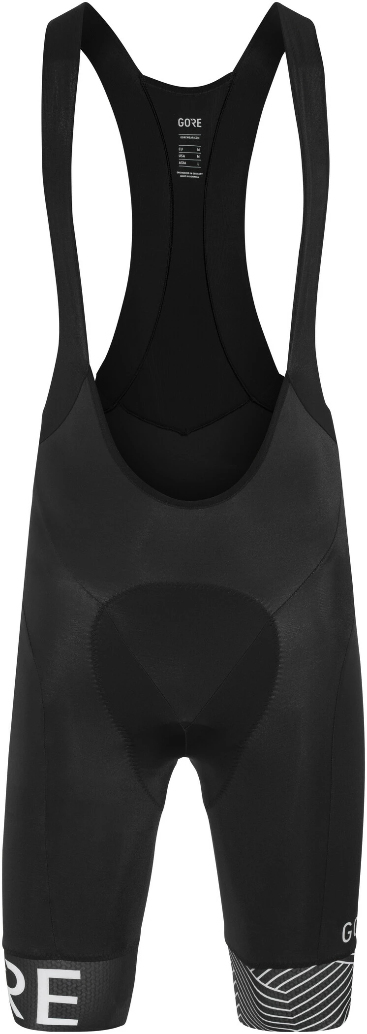 GOREWEAR C5 Optiline Bib Shorts+ Herrer, Sort 3 GOREWEAR C5 Optiline Bib Shorts+ Herrer, Sort