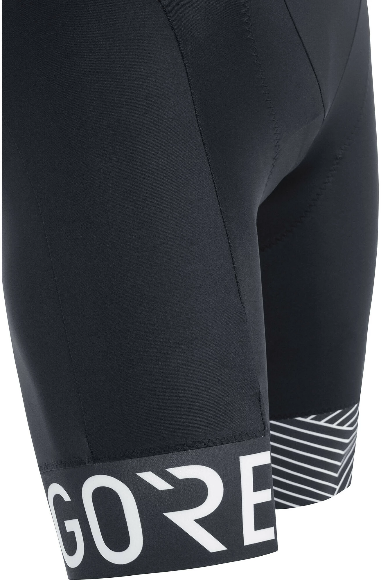 GOREWEAR C5 Optiline Bib Shorts+ Herrer, Sort 8 GOREWEAR C5 Optiline Bib Shorts+ Herrer, Sort - Billede 6