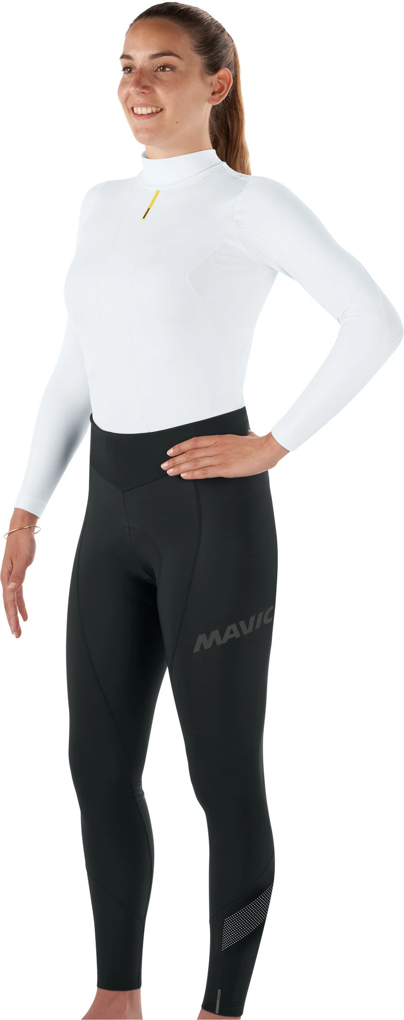 Mavic Essential Thermo Tights Damer, Sort 7 Mavic Essential Thermo Tights Damer, Sort - Billede 5