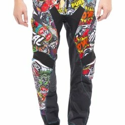 Forside 41 O'Neal O'Neal Mayhem Lite Bukser Herrer, Sort/farverig