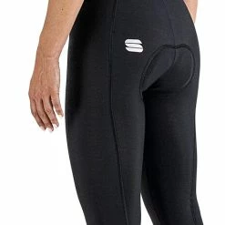 Sportful Tempo Lange Cykelbukser Damer, Sort -Trollkids Salg sportful tempo bib tights women black 3