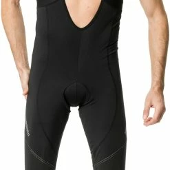 VAUDE Active Varme Strømpebukser Herrer, Sort -Trollkids Salg vaude active warm tights men black silver 3