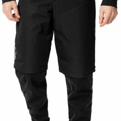 VAUDE All Year Moab III Bukser Med Lynlås Herrer, Blå/sort -Trollkids Salg vaude all year moab iii zip off pants men black 3 1
