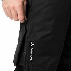 VAUDE All Year Moab III Bukser Med Lynlås Herrer, Sort -Trollkids Salg vaude all year moab iii zip off pants men black 5