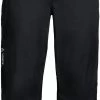 VAUDE Drop Cykelbukser Herrer, Sort -Trollkids Salg vaude drop 3 4 pants men black 1