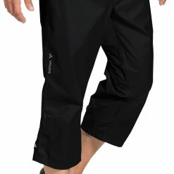 VAUDE Drop Cykelbukser Herrer, Sort -Trollkids Salg vaude drop 3 4 pants men black 3
