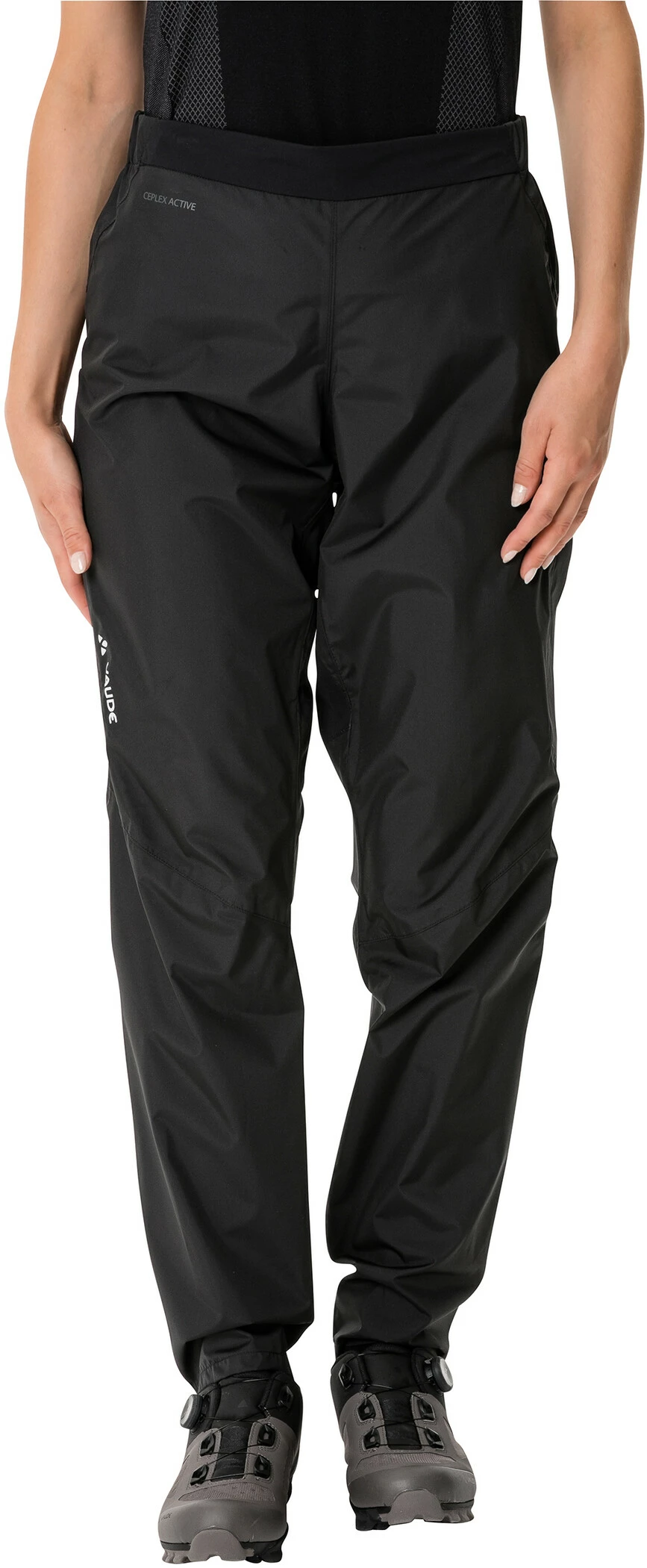 VAUDE Kuro Regnbukser Damer, Sort 3 VAUDE Kuro Regnbukser Damer, Sort
