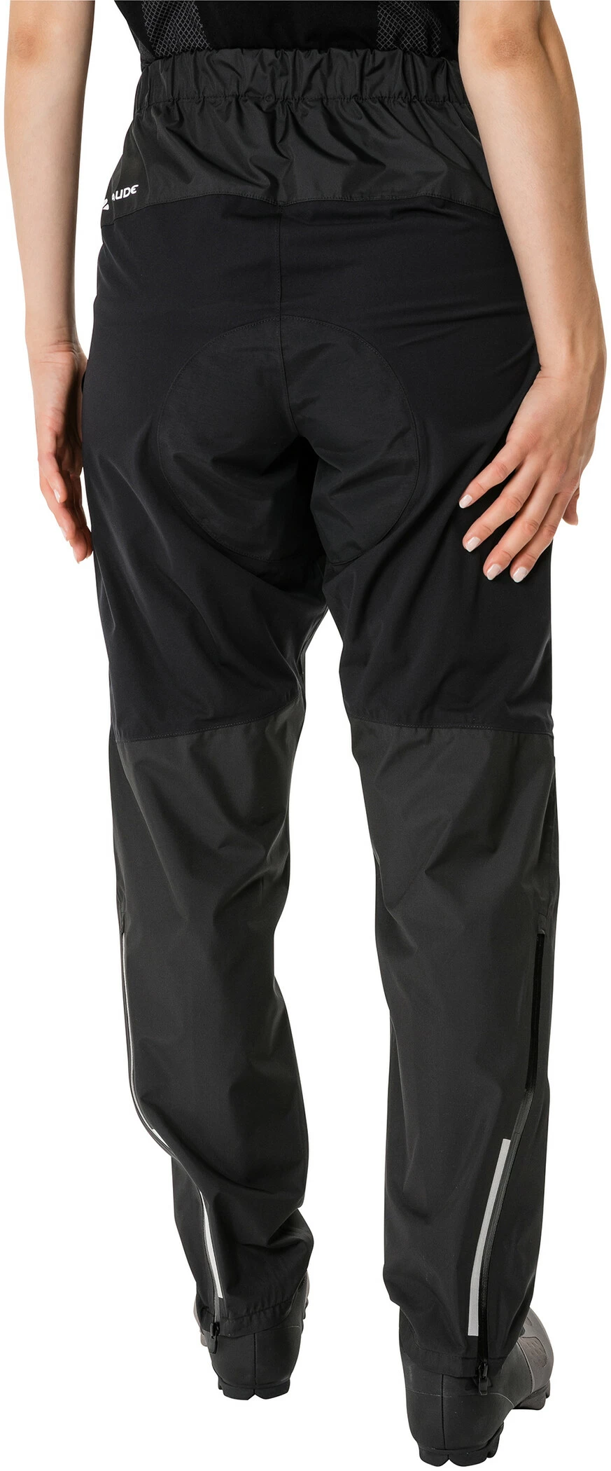 VAUDE Kuro Regnbukser Damer, Sort 4 VAUDE Kuro Regnbukser Damer, Sort - Billede 2