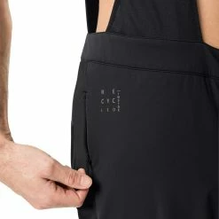 VAUDE Kuro Varme Hybrid Bib Tights Herrer, Sort -Trollkids Salg vaude kuro warm hybrid bib tights men black 5