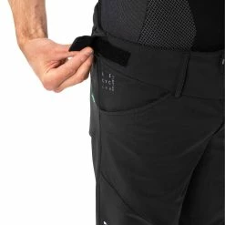 VAUDE Qimsa Light Softshell-bukser Herrer, Beige -Trollkids Salg vaude qimsa light softshell pants men black uni 6