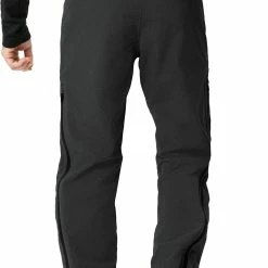 VAUDE Yaras Varme Regnbukser Herrer, Petroleumsgrøn -Trollkids Salg vaude yaras warm rain pants men black 4