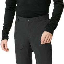 VAUDE Yaras Varme Regnbukser Herrer, Petroleumsgrøn -Trollkids Salg vaude yaras warm rain pants men black 7