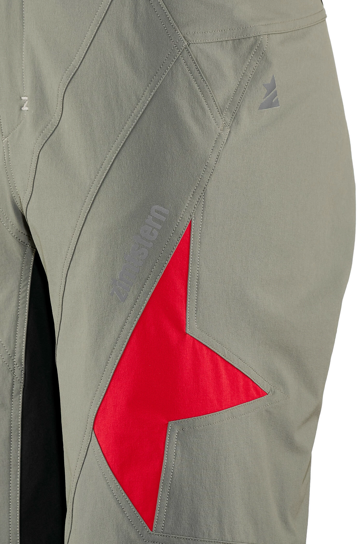 Zimtstern Tauruz Evo Shorts Herrer, Grå/rød 5 Zimtstern Tauruz Evo Shorts Herrer, Grå/rød - Billede 3