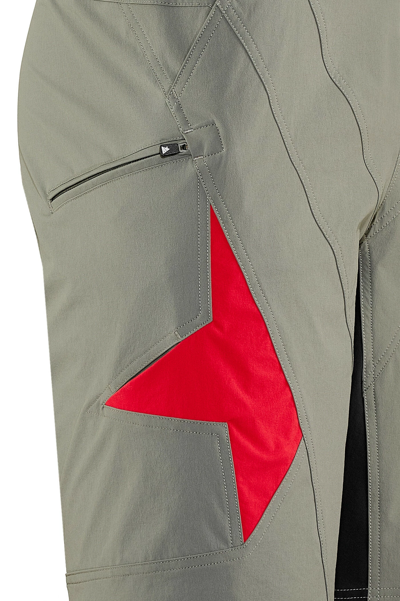 Zimtstern Tauruz Evo Shorts Herrer, Grå/rød 7 Zimtstern Tauruz Evo Shorts Herrer, Grå/rød - Billede 5